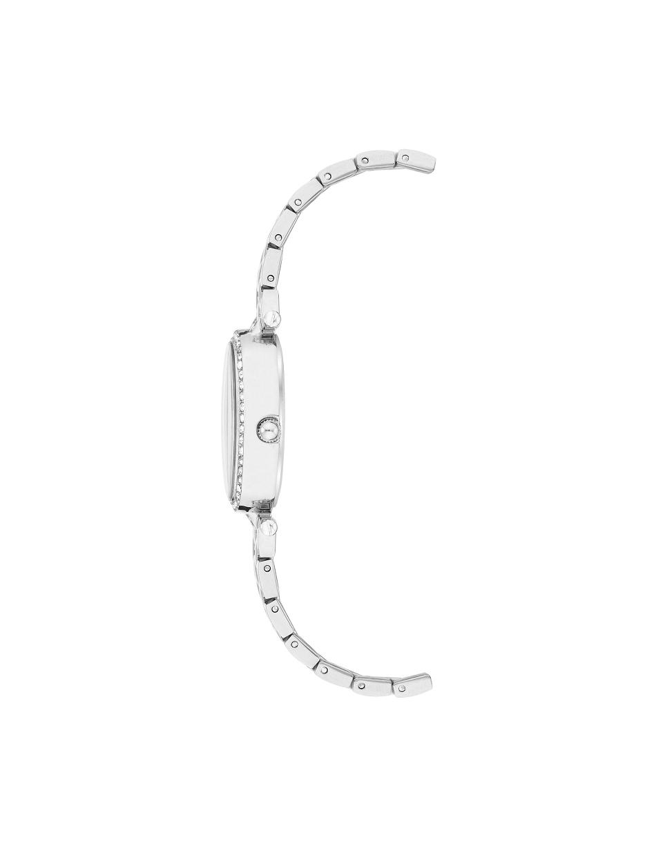 Ensembles Anne Klein Oval Watch and Bracelet with Premium Crystals   | QXW-4972864